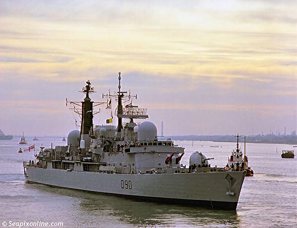 HMS Southampton ID 1189